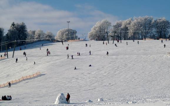 Ski resorts for beginners in the County of Reutlingen – Beginners Donnstetten (Römerstein)