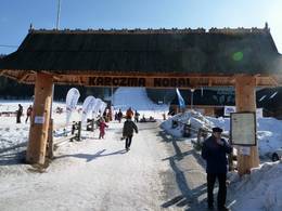 Ski resort in Bystre