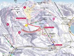 Trail map Sattel – Hochstuckli