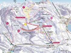 Trail map Sattel – Hochstuckli