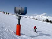 Snowmakers on the slope