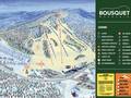 Trail map Bousquet