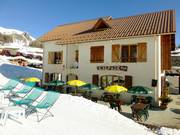 Mountain restaurant L’Alpage on the Nabines piste