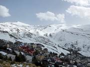 View of the village Pradollano