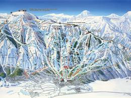 Trail map Jackson Hole