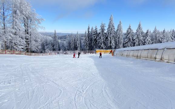 Ski resorts for beginners in Almberg-Haidel-Dreisessel – Beginners Mitterdorf – Almberg