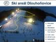 Trail map of the ski resort Dlouhoňovice