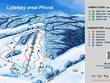 Trail map of the ski resort Přívrat