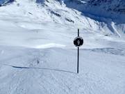 Difficult slope Chevreuil (La Rosière)