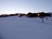 Night skiing