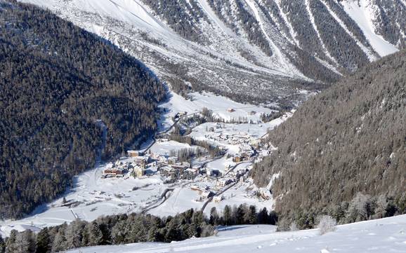 Ortles Region: accommodation offering at the ski resorts – Accommodation offering Sulden am Ortler (Solda all'Ortles)