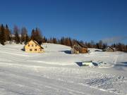 Tauplitzalm village at the ski area