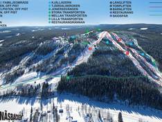 Trail map Agnäsbacken