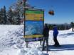 Ore Mountains (Erzgebirge): orientation within ski resorts – Orientation Klínovec (Keilberg)