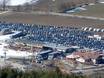 Dolomites: access to ski resorts and parking at ski resorts – Access, Parking Kronplatz (Plan de Corones)