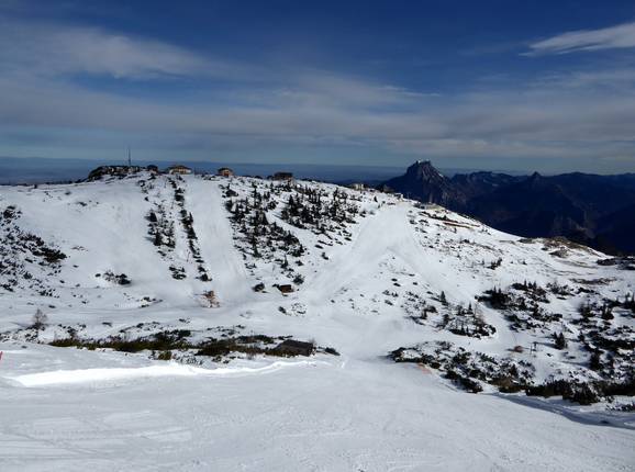 View over the high plateau at Feuerkogel