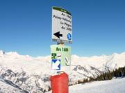 Slope signage