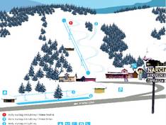 Trail map Kokuszka