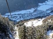 View of Oetz from the Acherkogelbahn