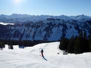 Hahnenmoos descent