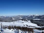 View over the Steinplatte ski area