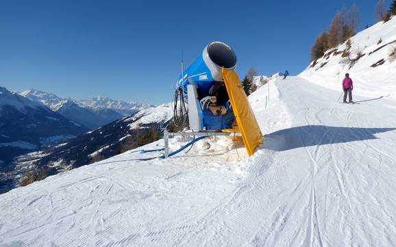 Snow reliability Goms – Snow reliability Bellwald