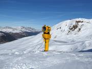 Snow cannon at Jakobshorn