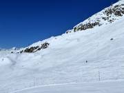 Open ski area on the Bettmeralp