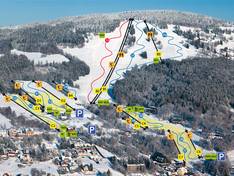Trail map Studenov
