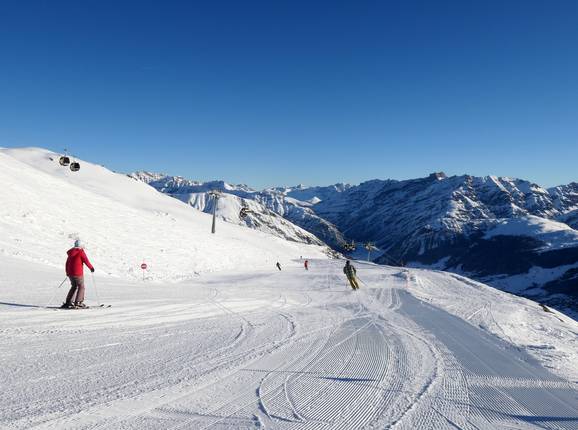 Slope at the Carosello 3000 gondola