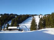 The Hörnle lifts in the Grasgehren ski area