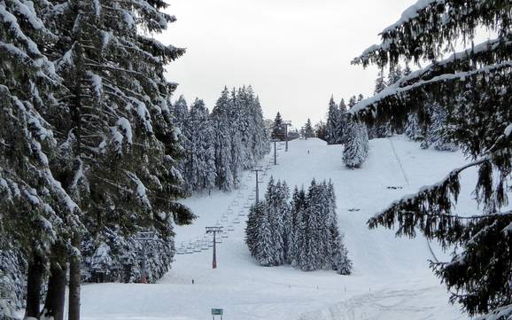 Skiing in Schwarzenberg