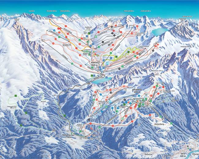 Skiregion Kühtai-Hochoetz