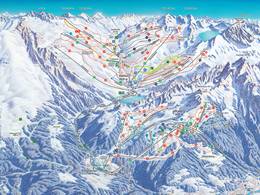 Trail map Kühtai