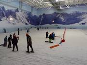 Beginner area in the ski hall The Snow Centre Manchester