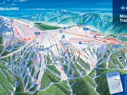 Trail map Mt. Buller