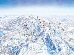 Trail map Ruka