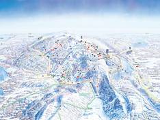 Trail map Ruka