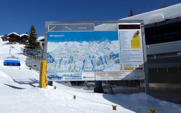 Aletsch Arena: orientation within ski resorts – Orientation Aletsch Arena – Riederalp/Bettmeralp/Fiesch Eggishorn
