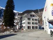 Hotel Blattnerhof at the valley station