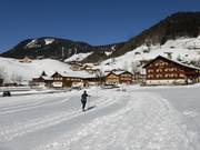 Cross-country trails at the Diedamskopf gondola