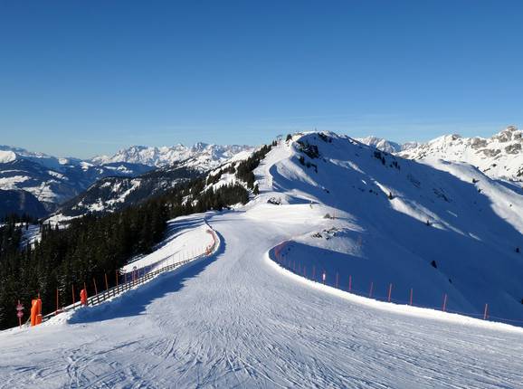 Gratabfahrt slope between Dorfgastein and Großarltal