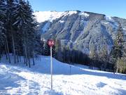Ski route X4 Viehhofen-Abfahrt