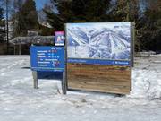 Slope map and signage