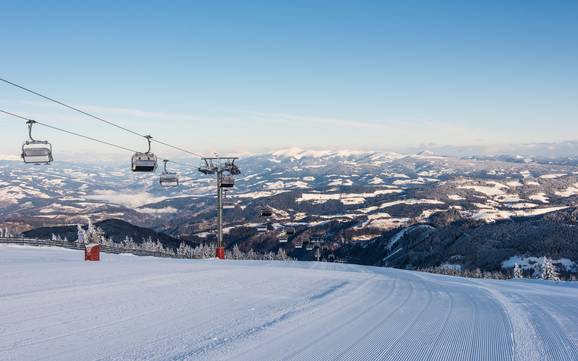 Skiing in the Lavanttal