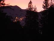Night skiing