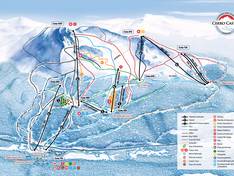 Trail map Cerro Castor