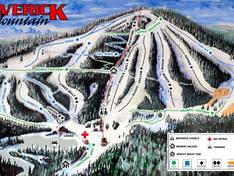 Trail map Maverick Mountain