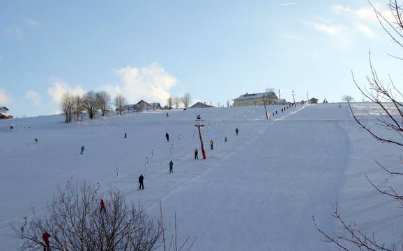 Skiing near Hinterschmiding