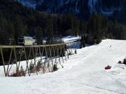 Wurzeralm lift with the valley run